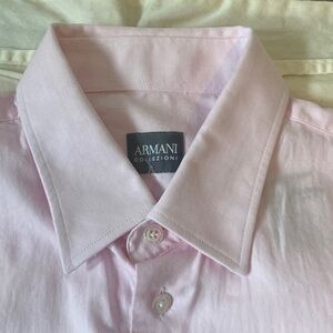 Armani Collezioni Light Pink Dress Shirt size 16/41